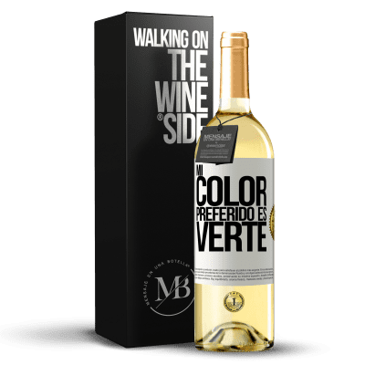 «Mi color preferido es: verte» Издание WHITE