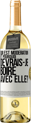 29,95 € Envoi gratuit | Vin blanc Édition WHITE Qui est modération et pourquoi devrais-je boire avec elle? Étiquette Blanche. Étiquette personnalisable Vin jeune Récolte 2023 Verdejo