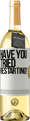 29,95 € Free Shipping | White Wine WHITE Edition have you tried restarting? White Label. Customizable label Young wine Harvest 2025 Verdejo