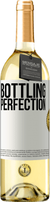 29,95 € Spedizione Gratuita | Vino bianco Edizione WHITE Bottling perfection Etichetta Bianca. Etichetta personalizzabile Vino giovane Raccogliere 2023 Verdejo