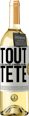 29,95 € Envoi gratuit | Vin blanc Édition WHITE Tout est créé deux fois. La première fois dans la tête Étiquette Blanche. Étiquette personnalisable Vin jeune Récolte 2023 Verdejo