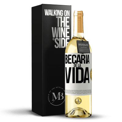 «Becaria de la vida» Edición WHITE