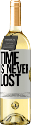 29,95 € Free Shipping | White Wine WHITE Edition Time is never lost White Label. Customizable label Young wine Harvest 2024 Verdejo