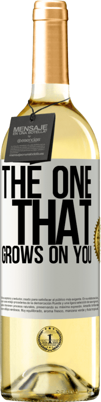 29,95 € 送料無料 | 白ワイン WHITEエディション The one that grows on you ホワイトラベル. カスタマイズ可能なラベル 若いワイン 収穫 2024 Verdejo