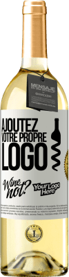 29,95 € Envoi gratuit | Vin blanc Édition WHITE Ajoutez votre propre logo Étiquette Blanche. Étiquette personnalisable Vin jeune Récolte 2024 Verdejo