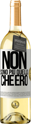 29,95 € Spedizione Gratuita | Vino bianco Edizione WHITE Non sono più quello che ero Etichetta Bianca. Etichetta personalizzabile Vino giovane Raccogliere 2024 Verdejo