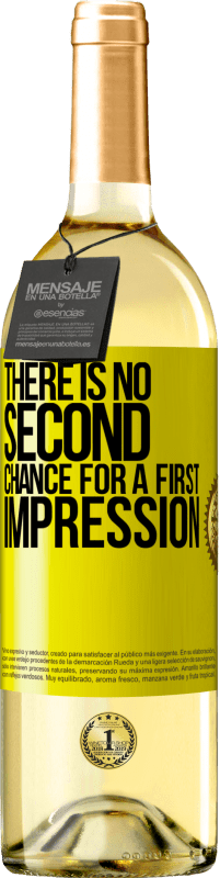 29,95 € Free Shipping | White Wine WHITE Edition There is no second chance for a first impression Yellow Label. Customizable label Young wine Harvest 2022 Verdejo