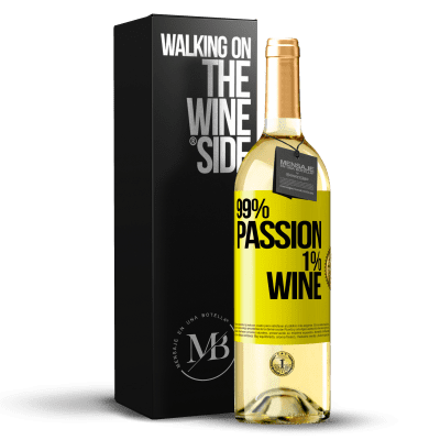 «99% passion, 1% wine» WHITE Ausgabe