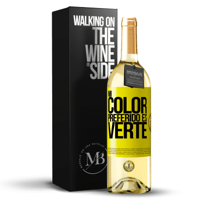 «Mi color preferido es: verte» WHITE版