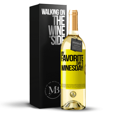 «My favorite day is winesday!» Издание WHITE