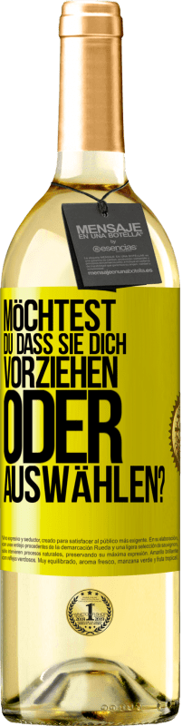 29,95 € Kostenloser Versand | Weißwein WHITE Ausgabe Möchtest du, dass sie dich vorziehen oder auswählen? Gelbes Etikett. Anpassbares Etikett Junger Wein Ernte 2025 Verdejo