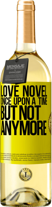 29,95 € 送料無料 | 白ワイン WHITEエディション 小説が大好きです。むかしむかしですが、もうない 黄色のラベル. カスタマイズ可能なラベル 若いワイン 収穫 2025 Verdejo