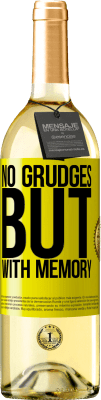 29,95 € 免费送货 | 白葡萄酒 WHITE版 没有怨恨，但有记忆 黄色标签. 可自定义的标签 青年酒 收成 2025 Verdejo