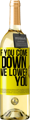 29,95 € Free Shipping | White Wine WHITE Edition If you come down, we lower you Yellow Label. Customizable label Young wine Harvest 2025 Verdejo