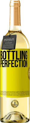 29,95 € Envío gratis | Vino Blanco Edición WHITE Bottling perfection Etiqueta Amarilla. Etiqueta personalizable Vino joven Cosecha 2024 Verdejo