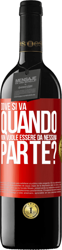 39,95 € Spedizione Gratuita | Vino rosso Edizione RED MBE Riserva dove si va quando non vuole essere da nessuna parte? Etichetta Rossa. Etichetta personalizzabile Riserva 12 Mesi Raccogliere 2016 Tempranillo