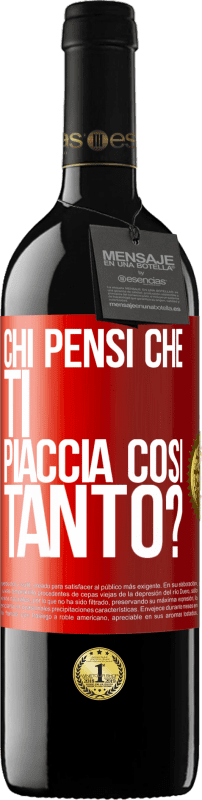 39,95 € Spedizione Gratuita | Vino rosso Edizione RED MBE Riserva chi pensi che ti piaccia così tanto? Etichetta Rossa. Etichetta personalizzabile Riserva 12 Mesi Raccogliere 2015 Tempranillo