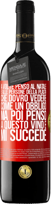 39,95 € Spedizione Gratuita | Vino rosso Edizione RED MBE Riserva A volte penso al Natale e alle persone della plasta che dovrò vedere come un obbligo. Ma poi penso a questo vino e mi succede Etichetta Rossa. Etichetta personalizzabile Riserva 12 Mesi Raccogliere 2015 Tempranillo