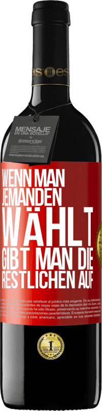 39,95 € Kostenloser Versand | Rotwein RED Ausgabe MBE Reserve Wenn man jemanden wählt, gibt man die Restlichen auf Rote Markierung. Anpassbares Etikett Reserve 12 Monate Ernte 2015 Tempranillo