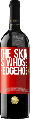 39,95 € Free Shipping | Red Wine RED Edition MBE Reserve The skin is whose hedgehog Red Label. Customizable label Reserve 12 Months Harvest 2015 Tempranillo