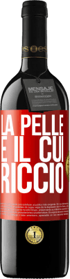 39,95 € Spedizione Gratuita | Vino rosso Edizione RED MBE Riserva La pelle è il cui riccio Etichetta Rossa. Etichetta personalizzabile Riserva 12 Mesi Raccogliere 2014 Tempranillo