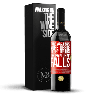 «There was always more desire to get up than the pain of my falls» RED Edition MBE Reserve