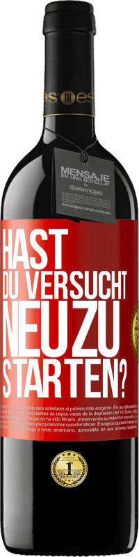 39,95 € Kostenloser Versand | Rotwein RED Ausgabe MBE Reserve Hast du versucht, neu zu starten? Rote Markierung. Anpassbares Etikett Reserve 12 Monate Ernte 2015 Tempranillo