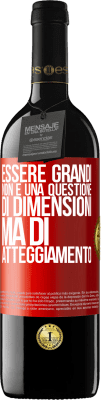 39,95 € Spedizione Gratuita | Vino rosso Edizione RED MBE Riserva Essere grandi non è una questione di dimensioni, ma di atteggiamento Etichetta Rossa. Etichetta personalizzabile Riserva 12 Mesi Raccogliere 2014 Tempranillo