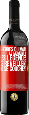 39,95 € Envoi gratuit | Vin rouge Édition RED MBE Réserve 5 heures du matin. Le moment où les légendes se réveillent ou se couchent Étiquette Rouge. Étiquette personnalisable Réserve 12 Mois Récolte 2015 Tempranillo