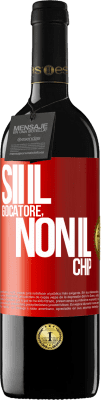 39,95 € Spedizione Gratuita | Vino rosso Edizione RED MBE Riserva Sii il giocatore, non il chip Etichetta Rossa. Etichetta personalizzabile Riserva 12 Mesi Raccogliere 2014 Tempranillo