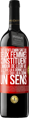 39,95 € Envoi gratuit | Vin rouge Édition RED MBE Réserve Tout gentleman sait que deux femmes constituent l'amour de leur vie: celle qui lui a donné la vie et celle qui lui a donné un se Étiquette Rouge. Étiquette personnalisable Réserve 12 Mois Récolte 2015 Tempranillo