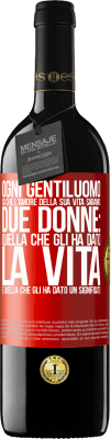 39,95 € Spedizione Gratuita | Vino rosso Edizione RED MBE Riserva Ogni gentiluomo sa che l'amore della sua vita saranno due donne: quella che gli ha dato la vita e quella che gli ha dato un Etichetta Rossa. Etichetta personalizzabile Riserva 12 Mesi Raccogliere 2014 Tempranillo