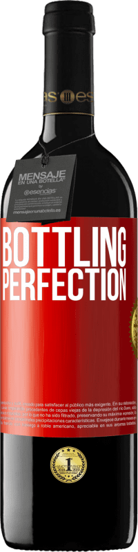 39,95 € Envío gratis | Vino Tinto Edición RED MBE Reserva Bottling perfection Etiqueta Roja. Etiqueta personalizable Reserva 12 Meses Cosecha 2014 Tempranillo
