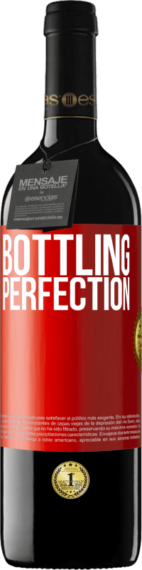 39,95 € Envío gratis | Vino Tinto Edición RED MBE Reserva Bottling perfection Etiqueta Roja. Etiqueta personalizable Reserva 12 Meses Cosecha 2016 Tempranillo