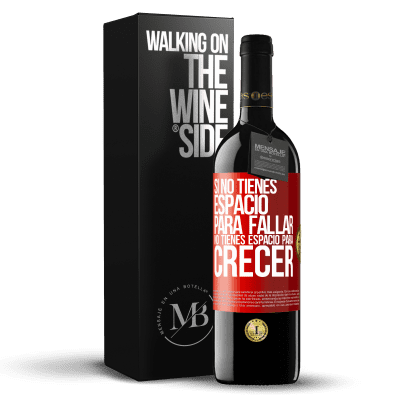 «Si no tienes espacio para fallar, no tienes espacio para crecer» Edición RED MBE Reserva