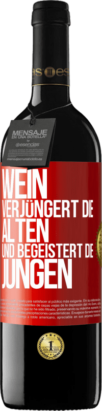 39,95 € Kostenloser Versand | Rotwein RED Ausgabe MBE Reserve Wein verjüngert die Alten und begeistert die Jungen Rote Markierung. Anpassbares Etikett Reserve 12 Monate Ernte 2015 Tempranillo