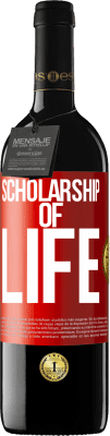 39,95 € Free Shipping | Red Wine RED Edition MBE Reserve Scholarship of life Red Label. Customizable label Reserve 12 Months Harvest 2016 Tempranillo