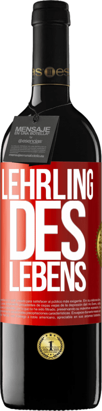 39,95 € Kostenloser Versand | Rotwein RED Ausgabe MBE Reserve Lehrling des Lebens Rote Markierung. Anpassbares Etikett Reserve 12 Monate Ernte 2015 Tempranillo