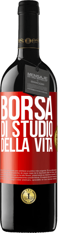 39,95 € Spedizione Gratuita | Vino rosso Edizione RED MBE Riserva Borsa di studio della vita Etichetta Rossa. Etichetta personalizzabile Riserva 12 Mesi Raccogliere 2015 Tempranillo