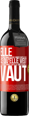 39,95 € Envoi gratuit | Vin rouge Édition RED MBE Réserve Elle n'est pas dangereuse parce qu'elle sait ce qu'elle veut, elle l'est parce qu'elle sait ce qu'elle vaut Étiquette Rouge. Étiquette personnalisable Réserve 12 Mois Récolte 2014 Tempranillo