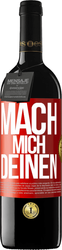 39,95 € Kostenloser Versand | Rotwein RED Ausgabe MBE Reserve Mach mich Deinen Rote Markierung. Anpassbares Etikett Reserve 12 Monate Ernte 2016 Tempranillo