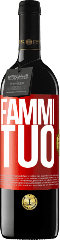 39,95 € Spedizione Gratuita | Vino rosso Edizione RED MBE Riserva Fammi tuo Etichetta Rossa. Etichetta personalizzabile Riserva 12 Mesi Raccogliere 2015 Tempranillo