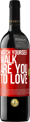 39,95 € Free Shipping | Red Wine RED Edition MBE Reserve Watch yourself walk. Are you to love Red Label. Customizable label Reserve 12 Months Harvest 2014 Tempranillo