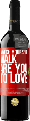 39,95 € Free Shipping | Red Wine RED Edition MBE Reserve Watch yourself walk. Are you to love Red Label. Customizable label Reserve 12 Months Harvest 2015 Tempranillo