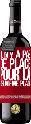 39,95 € Envoi gratuit | Vin rouge Édition RED MBE Réserve Il n'y a pas de place pour la deuxième place Étiquette Rouge. Étiquette personnalisable Réserve 12 Mois Récolte 2014 Tempranillo