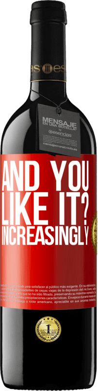 39,95 € 送料無料 | 赤ワイン REDエディション MBE 予約する そして、あなたはそれが好きですか？もっともっと 赤いタグ. カスタマイズ可能なラベル 予約する 12 月 収穫 2014 Tempranillo