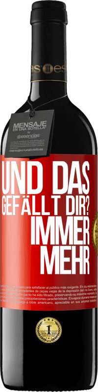 39,95 € Kostenloser Versand | Rotwein RED Ausgabe MBE Reserve Und das gefällt dir? Immer mehr Rote Markierung. Anpassbares Etikett Reserve 12 Monate Ernte 2015 Tempranillo