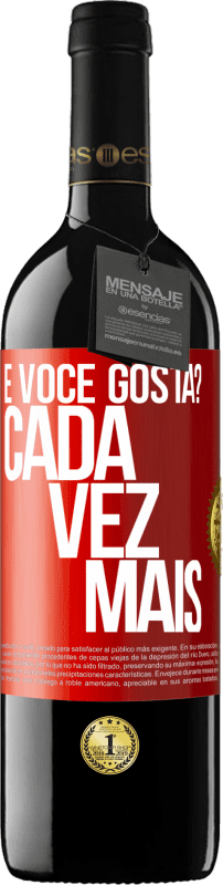 39,95 € Envio grátis | Vinho tinto Edição RED MBE Reserva e você gosta? Cada vez mais Etiqueta Vermelha. Etiqueta personalizável Reserva 12 Meses Colheita 2015 Tempranillo