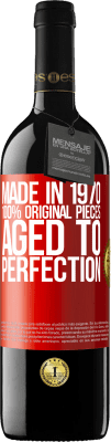 39,95 € 免费送货 | 红酒 RED版 MBE 预订 1970年制造，百分百原创。Aged to perfection 红色标签. 可自定义的标签 预订 12 个月 收成 2016 Tempranillo