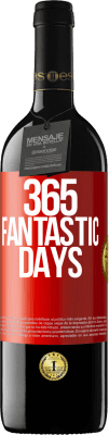 39,95 € 送料無料 | 赤ワイン REDエディション MBE 予約する 365の素晴らしい日 赤いタグ. カスタマイズ可能なラベル 予約する 12 月 収穫 2014 Tempranillo